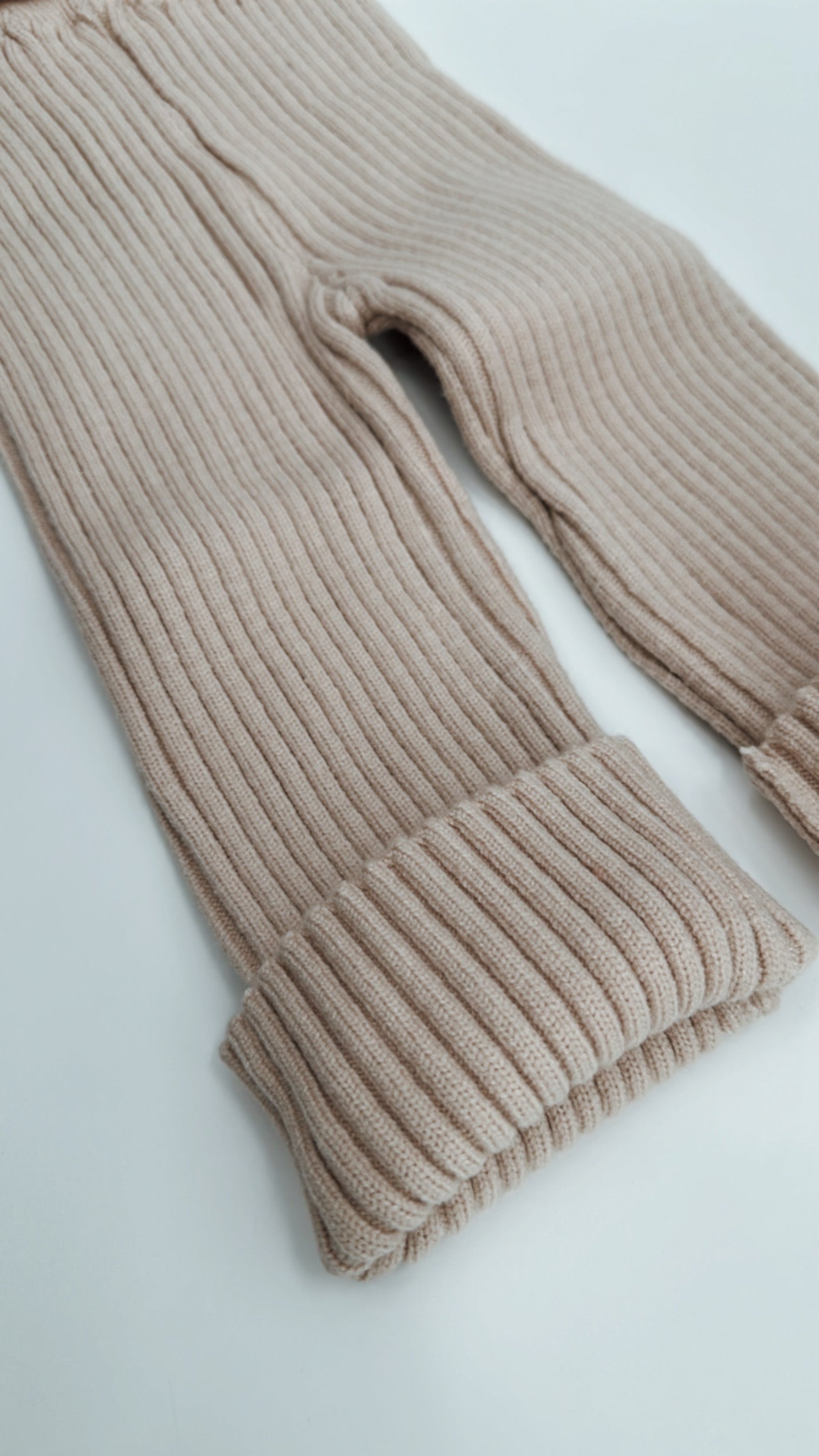 Favorite knit cotton straight leg pants