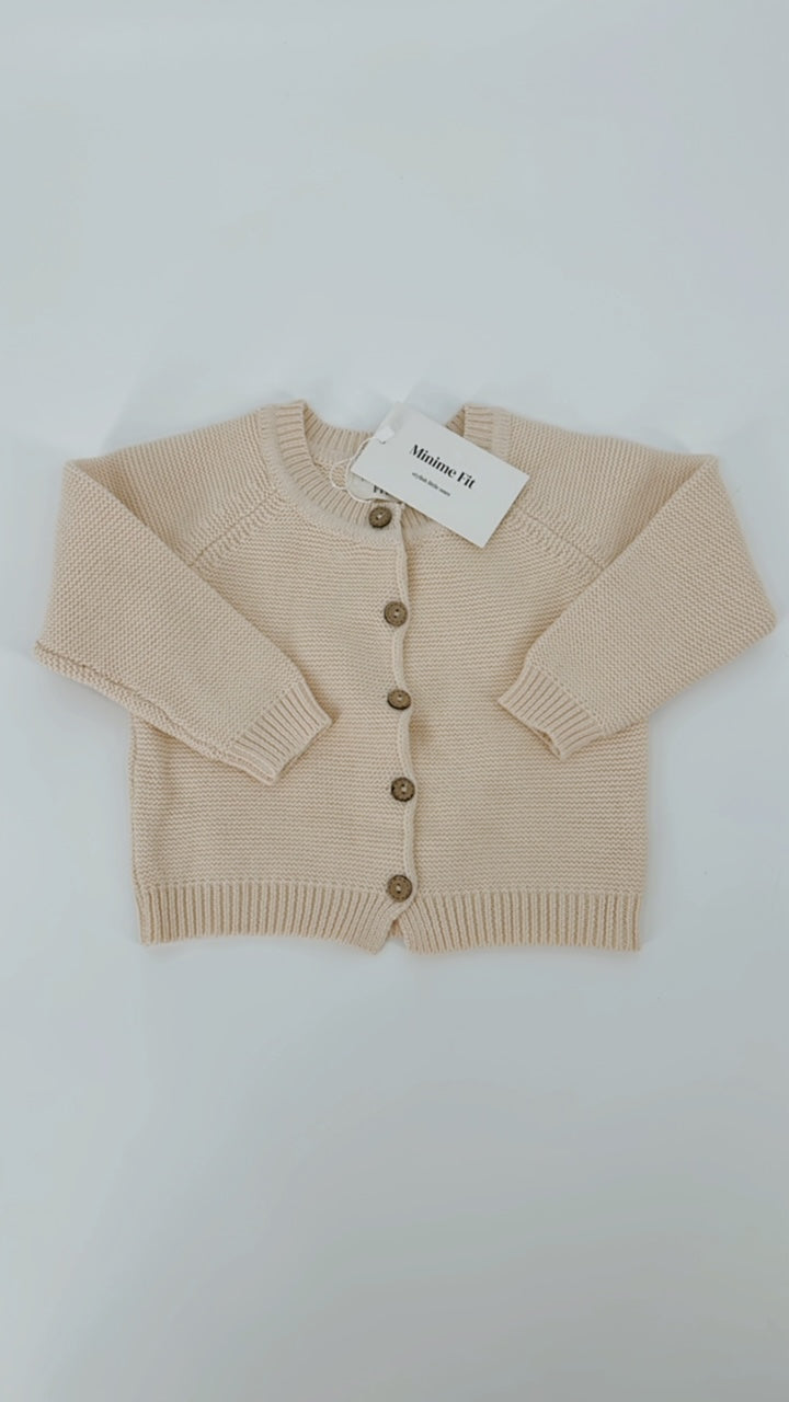 Neutrals Knit cardigan