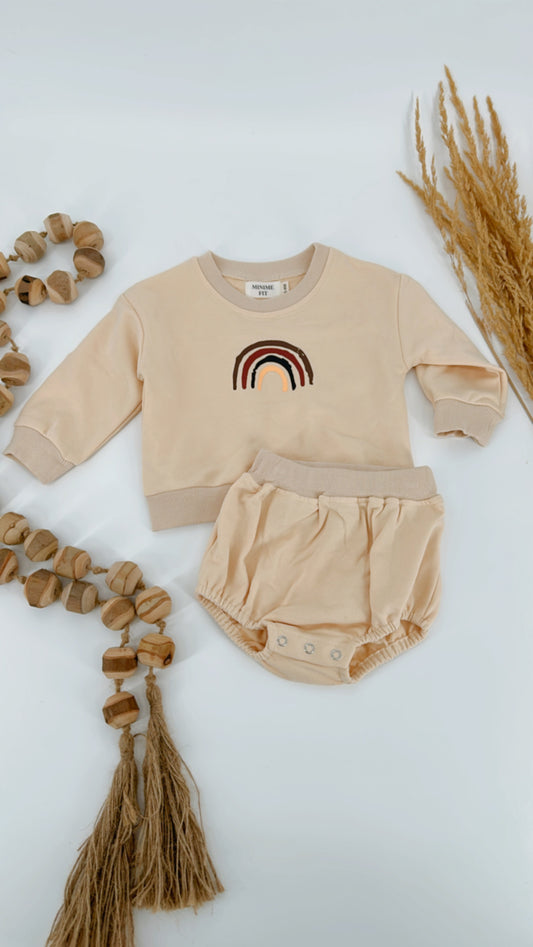 Cotton rainbow 2 piece set