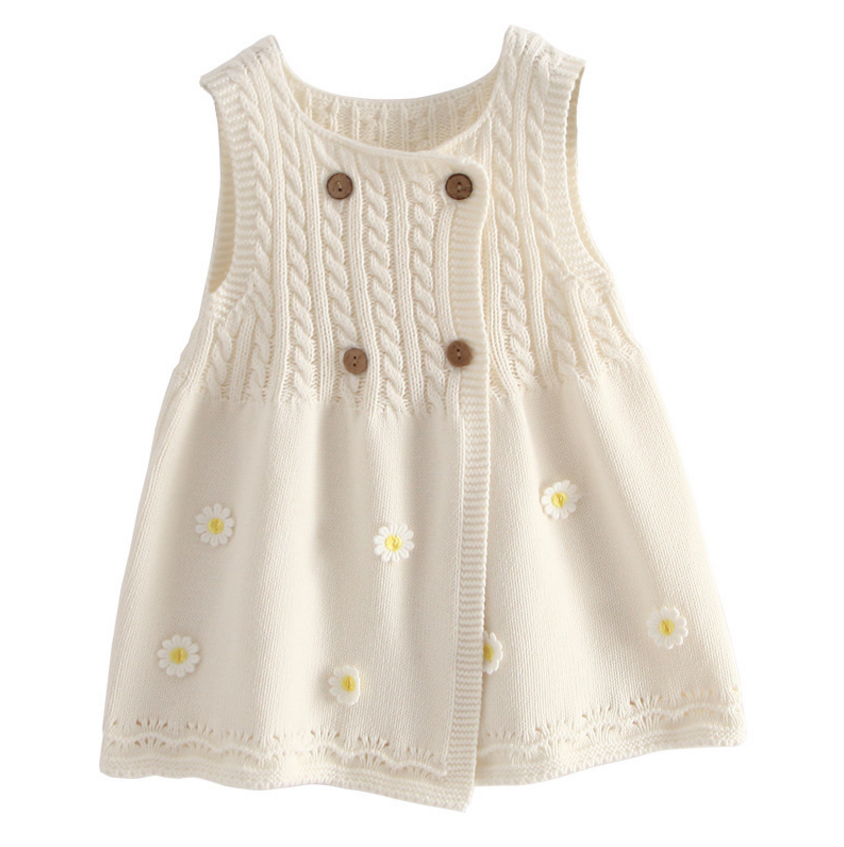 Daisy knit wrap dress – Minimefit